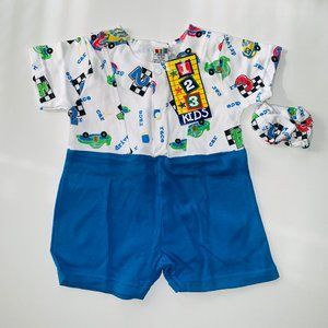Toddlers Bodysuit with mittens